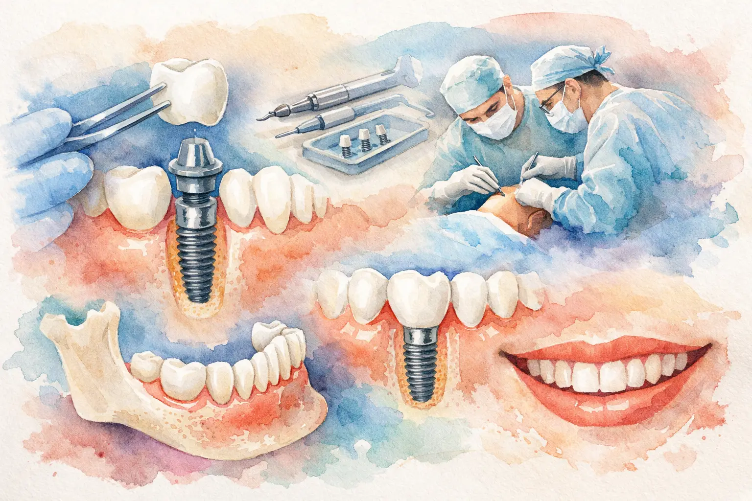 How Dental Implant Surgery Works, Step by Step